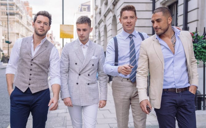 Jack Pack perform live at Quaglino's for Q Icons